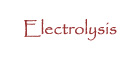 Electrolysis